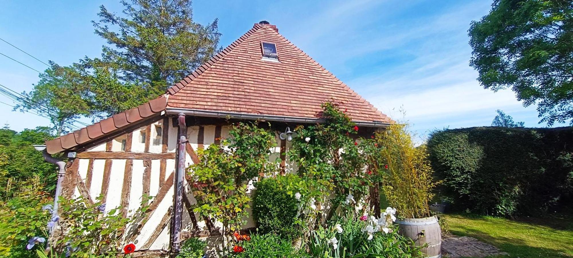 La Longère d'Auberville Esterno foto